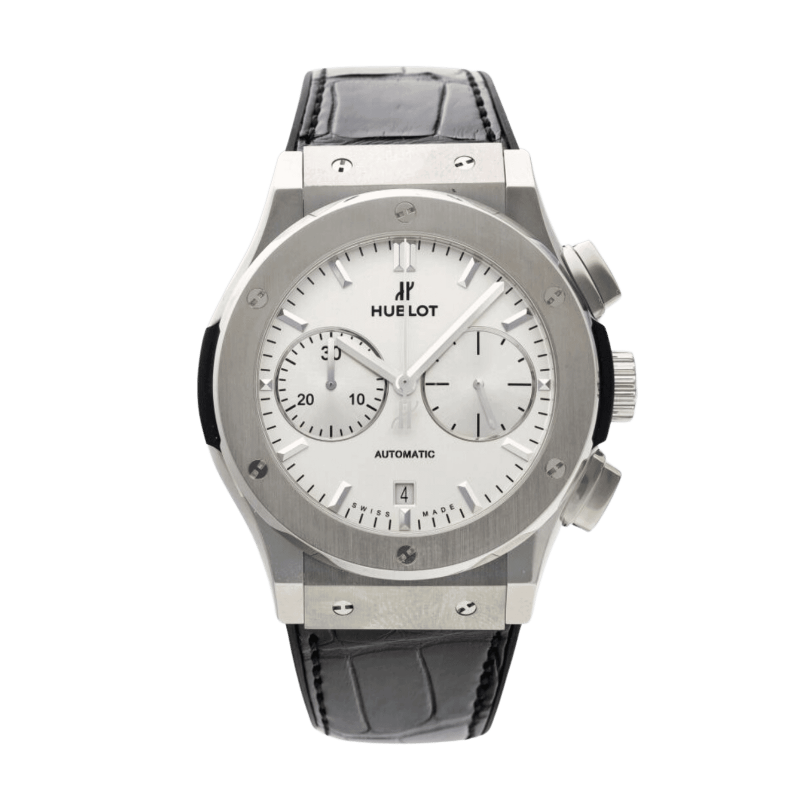 b6bbf744568d8af634a49b29b303e34d.png Classic Fusion Chronograph Titanium White Dial 45mm - Image 1