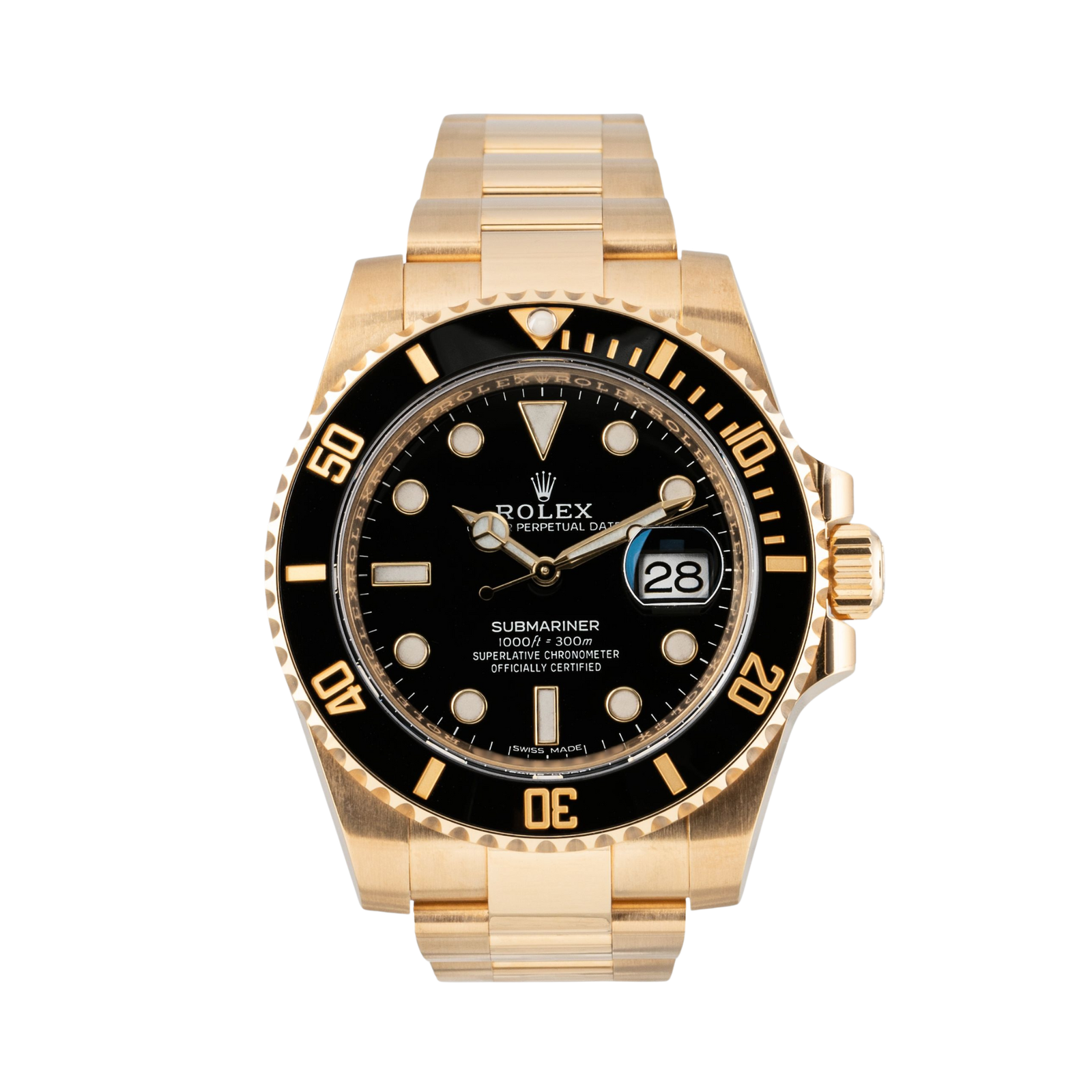 b927104722bb96fa86de196b390abc3f.png Submariner Date Yellow Gold Black Dial 35mm - Image 1