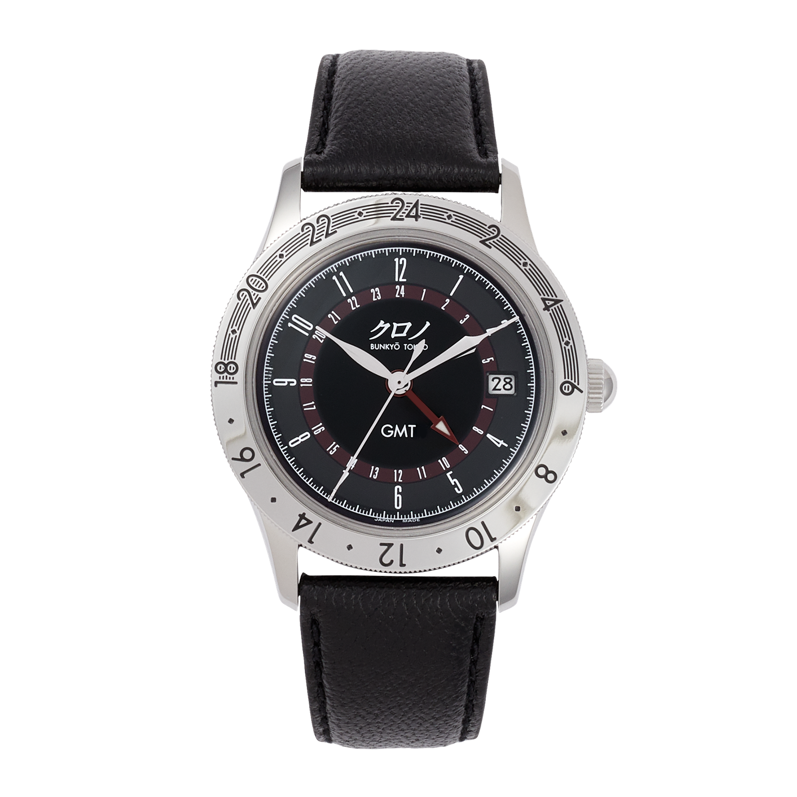 ba00be02f4bfa7997a25b6ed9a79cf32.png GMT 1 Steel Black Dial 38mm - Image 1