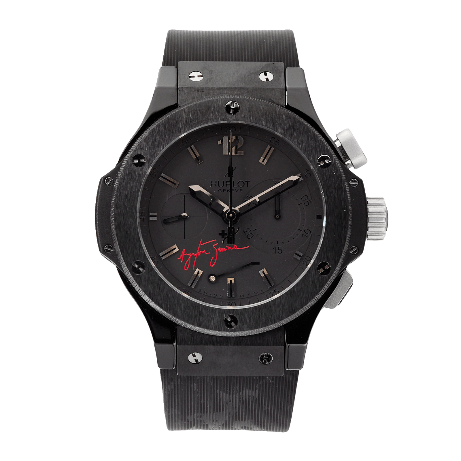 bac5f6d1842c02c031d4b835bcb91ac3.png Big Bang "Ayrton Senna" Ceramic Black Dial 44mm - Image 1