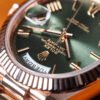 Day-Date Rose Gold Olive Dial 40mm - Image 4