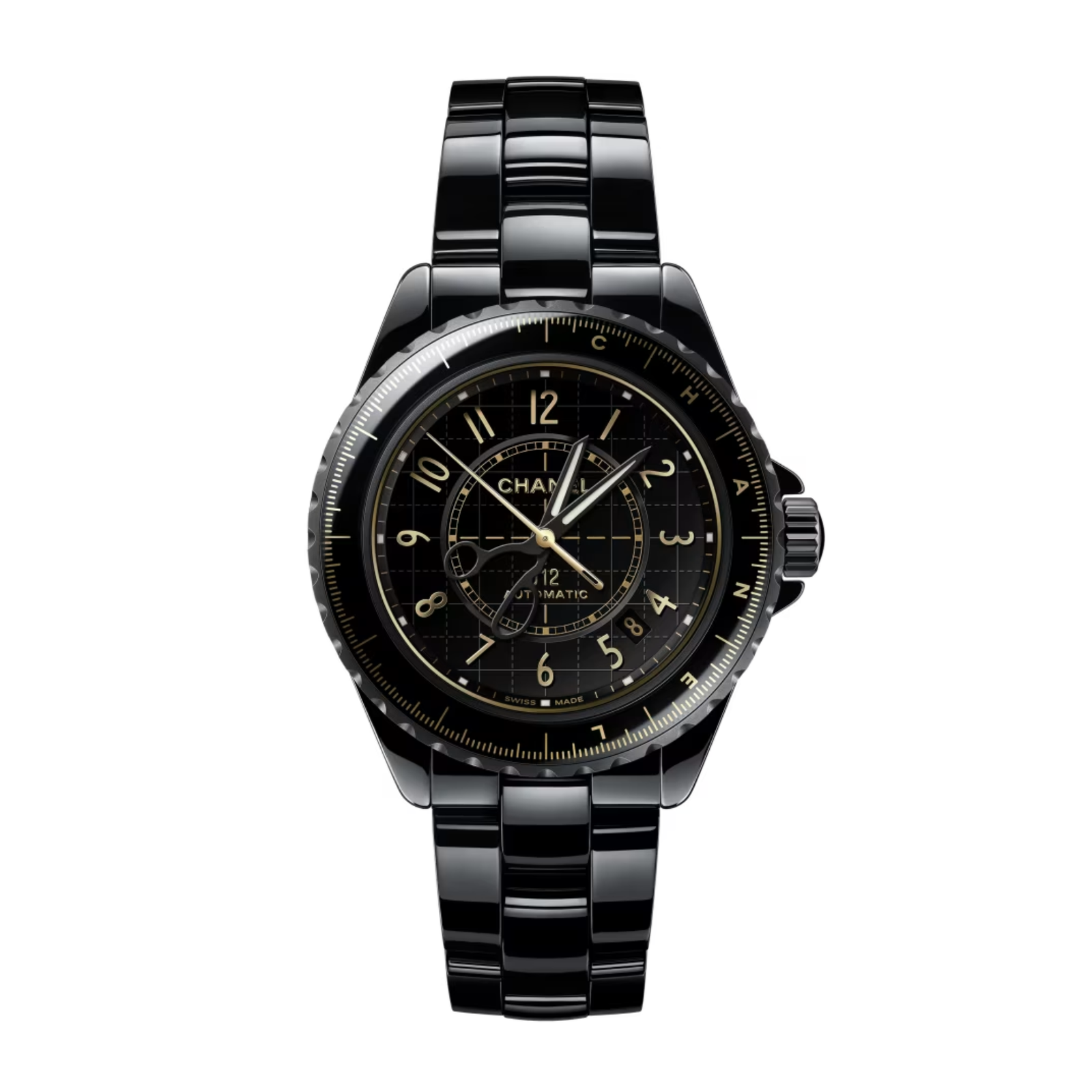 bd96e6cffb4bd24e15da3bd0a467b886.png J12 Couture Black Ceramic Black Dial 38mm - Image 1