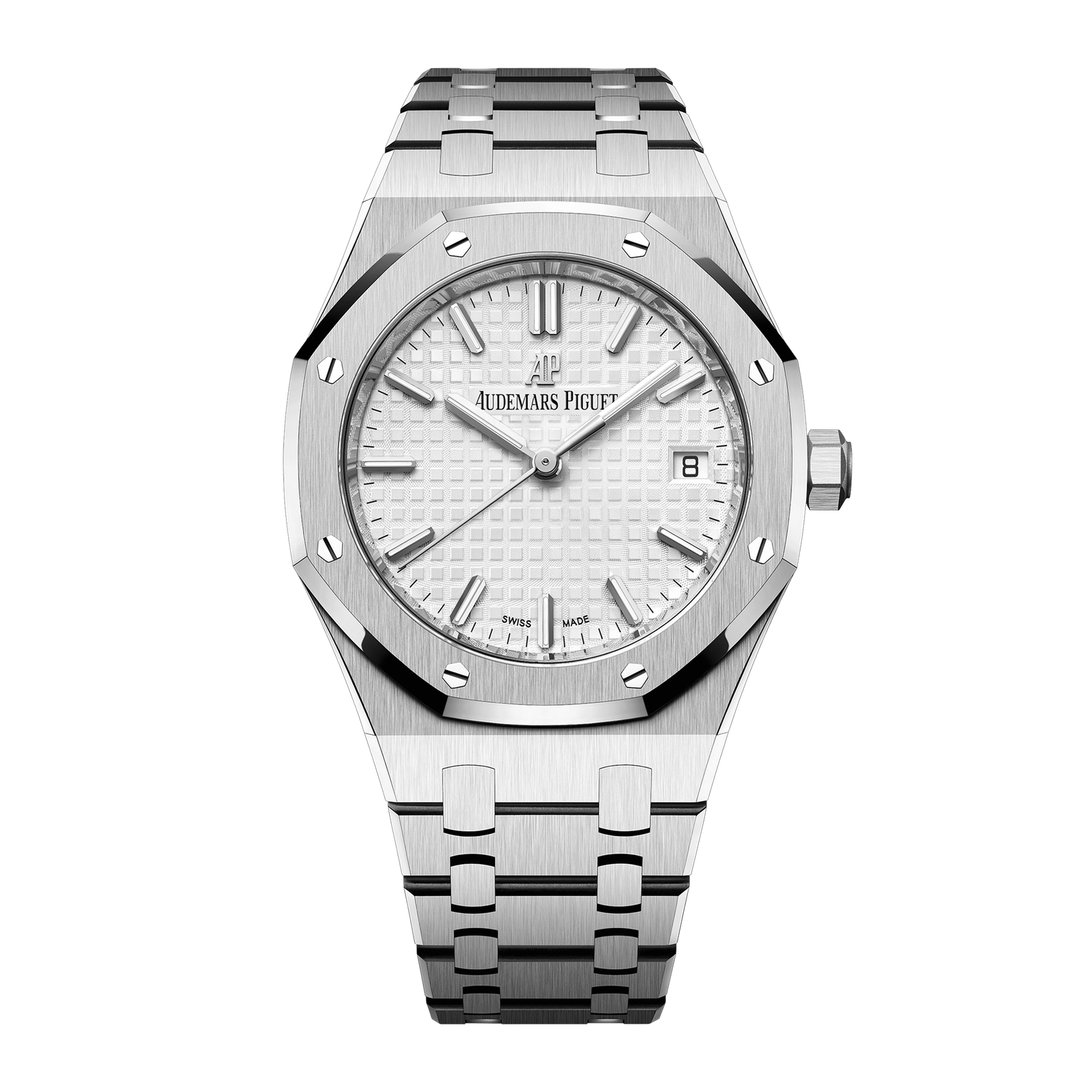 be61731d3dddd7115b974c028b60df9c.png Royal Oak Steel Silver Dial 34mm - Image 1