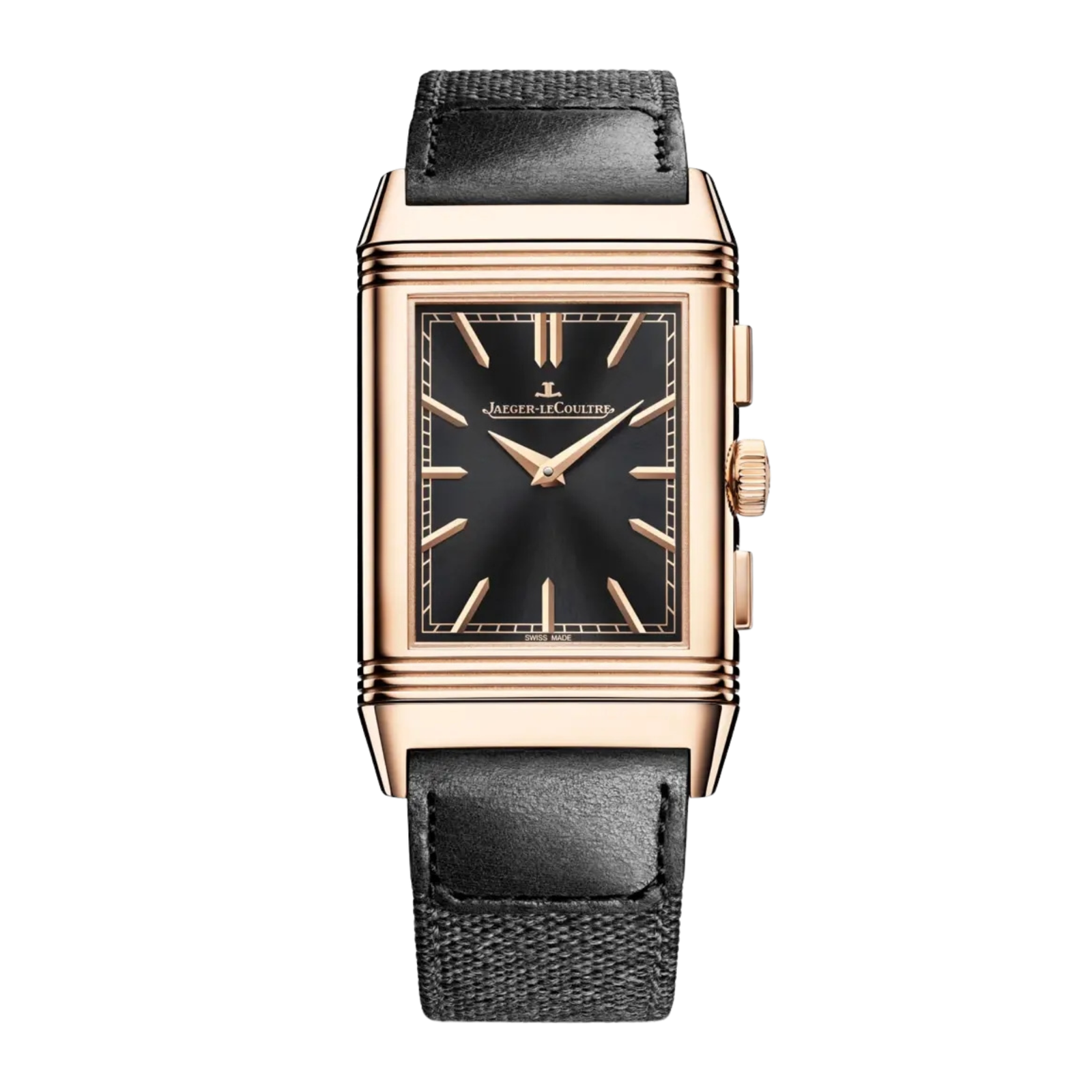 bf5942aa14d69c7da97beb98753156e7.png Reverso Tribute Chronograph Rose Gold Black Dial 30mm - Image 1