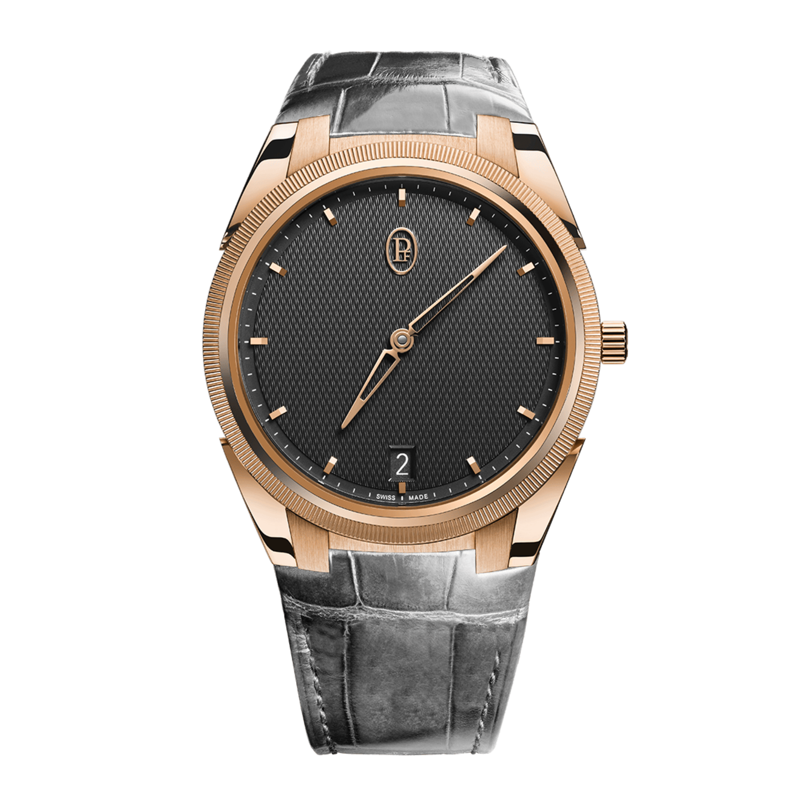 bf5fd4adf31b90f66c4333e729031378.png Tonda PF Micro-Rotor Rose Gold Grey Dial 40mm - Image 1