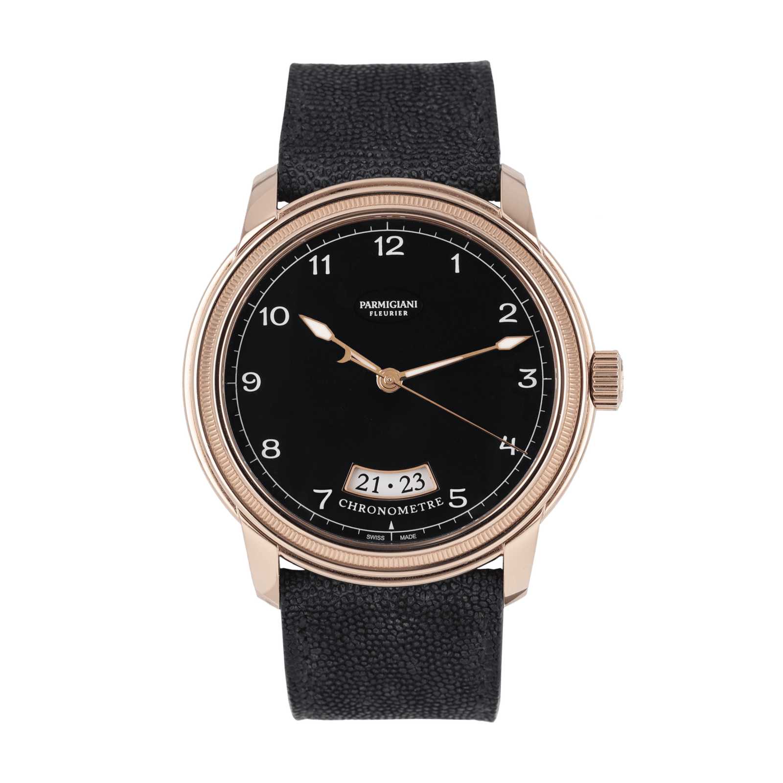 bf8567c87cb56caca3cd7ff3e0f519e0.png Toric Chronometre Rose Gold Black Dial 41mm - Image 1