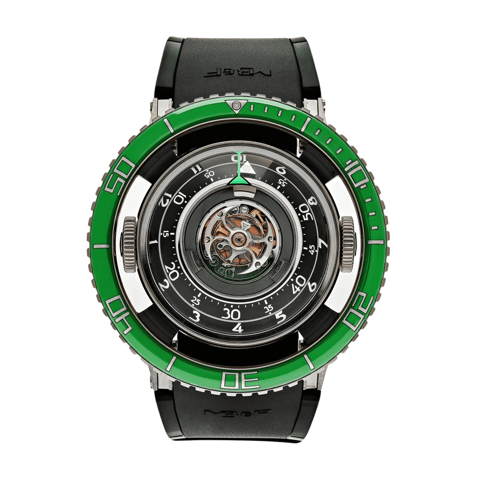 bf99c30f1b76fc22f06268117189fc4f.png Aquapod HM7 Titanium Green 50mm Limited Edition - Image 1