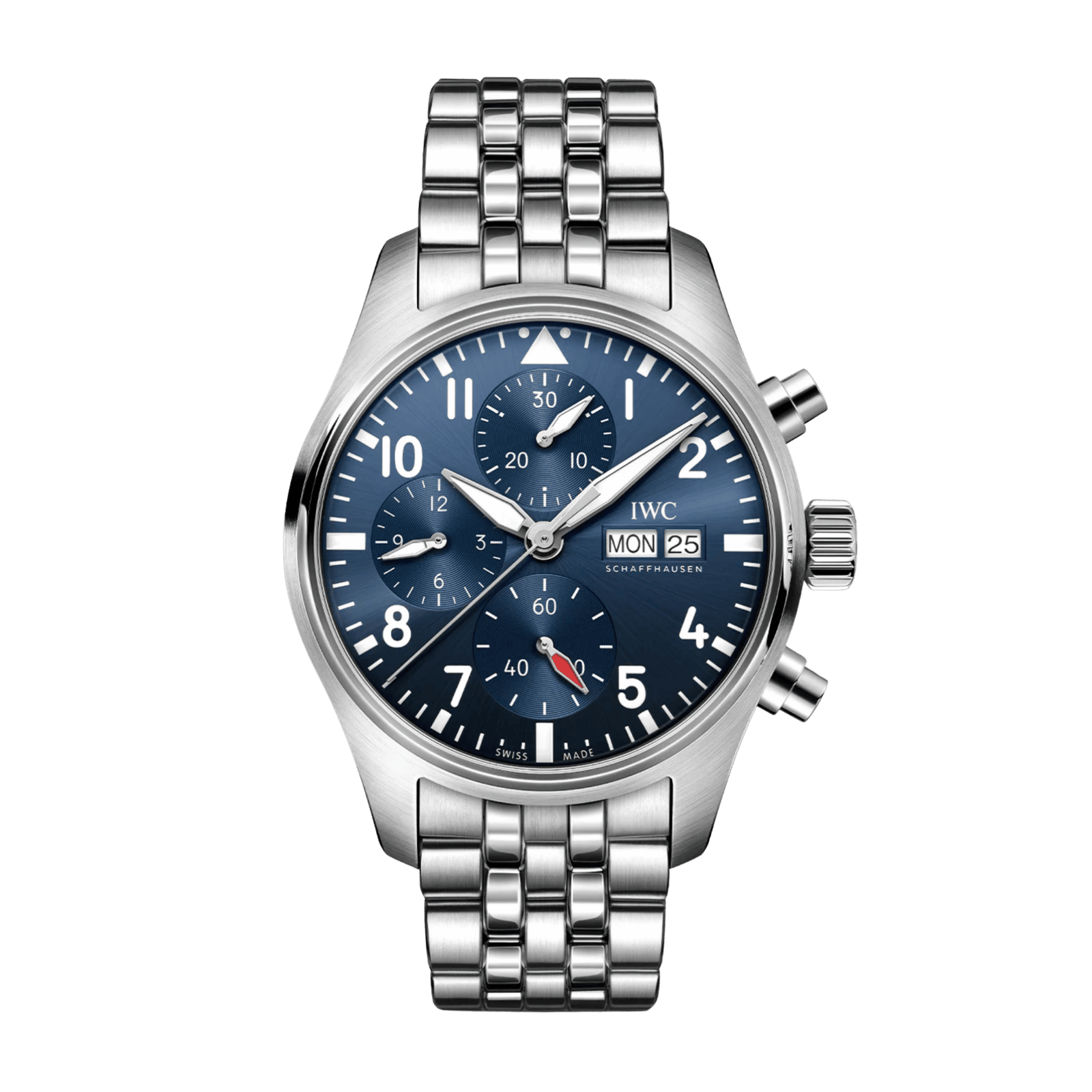 c25a8cf5ef70d469c9bb150409e11b6b.png Pilot's Watch Chronograph Steel Blue Dial 41mm - Image 1