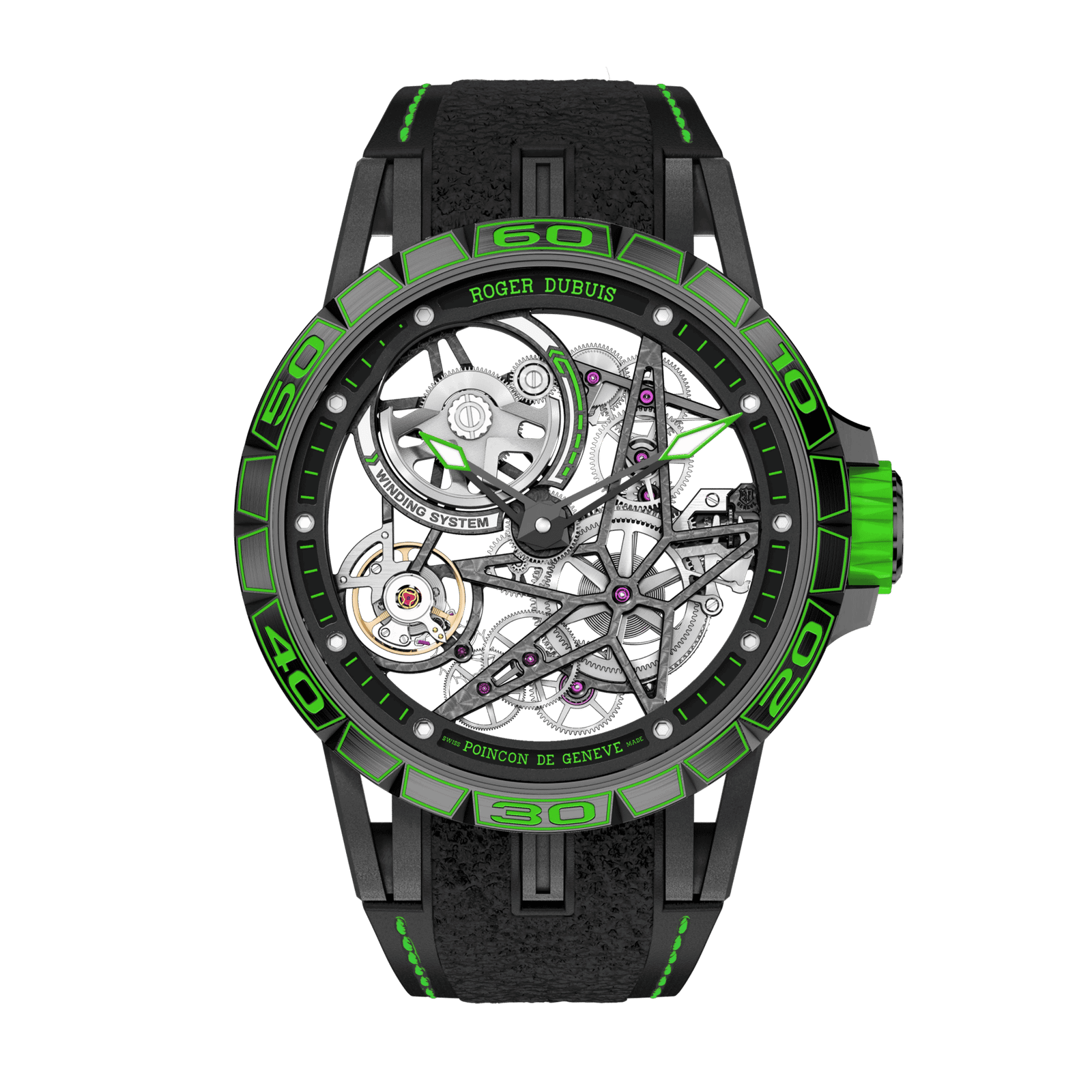 c27d871c38d49d119c6401f616c0e12b.png Excalibur Spider Monobalancier Pirelli Titanium Skeleton Dial 45mm - Image 1