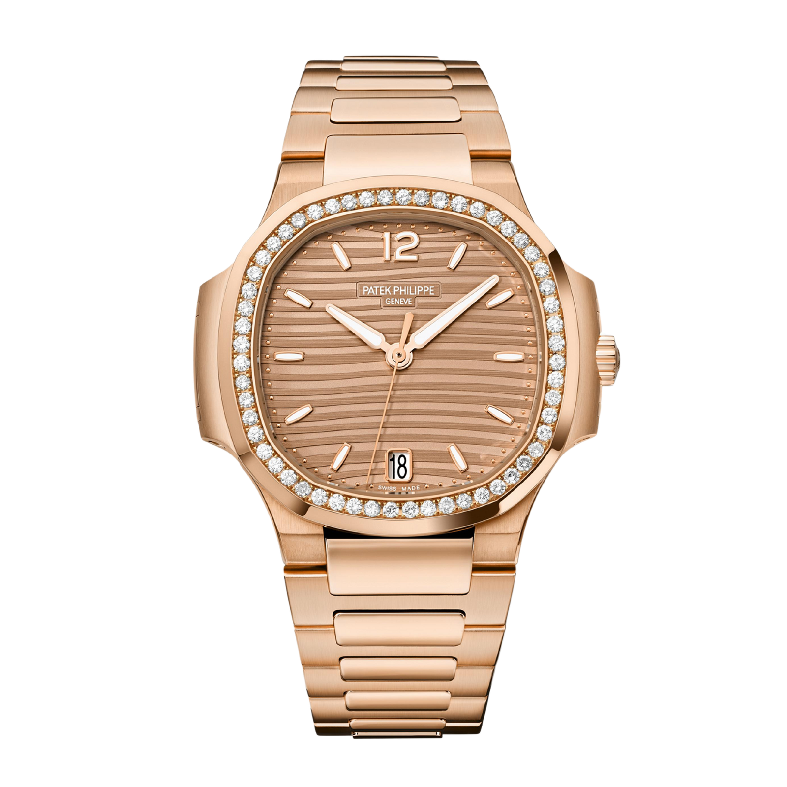 c2a83c293f70e4ffec5669743f8fe512.png Nautilus Rose Gold Diamond Champagne Dial 35mm - Image 1
