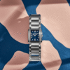 Twenty~4 Manchette Steel Diamond Blue Dial 25mm - Image 2