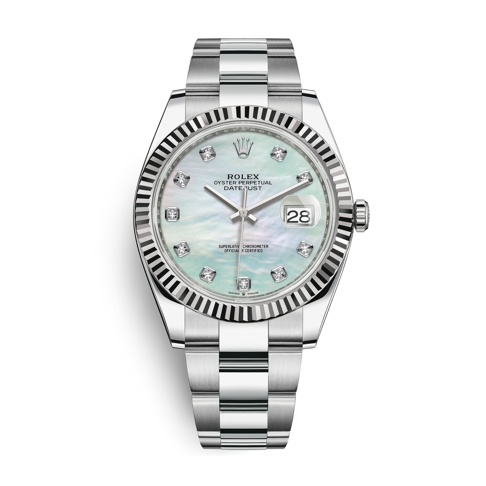 c34c7e9b9071f00be04c197e994a1ef2.png Datejust Steel Mother of Pearl Dial 41mm - Image 1