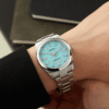 Oyster Perpetual Steel Turquoise Dial 41mm - Image 8