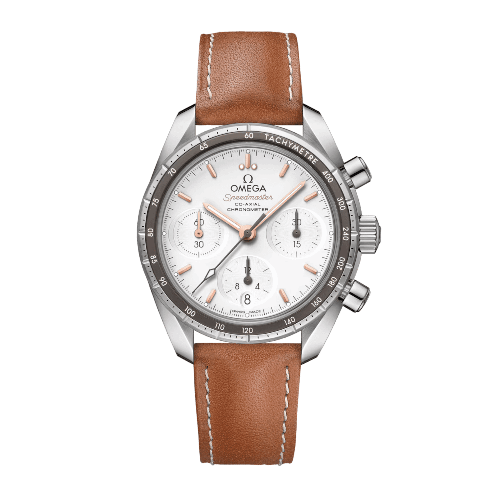 c3a8e30371f30d417ebcc8b5c4d6813a.png Speedmaster Steel Silver Dial 38mm - Image 1