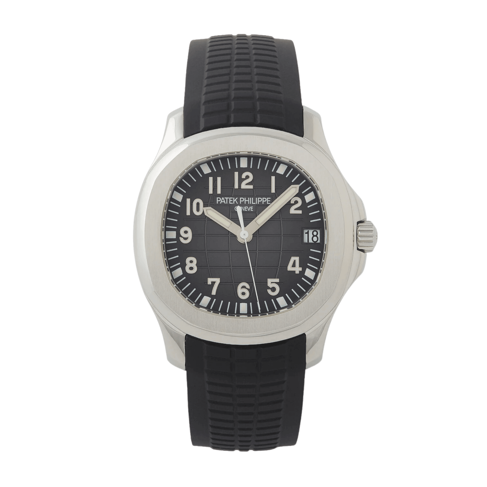 c3bdcae4abeb6ecc3ba0bae927590d7b.png Aquanaut Steel Black Dial 38mm - Image 1