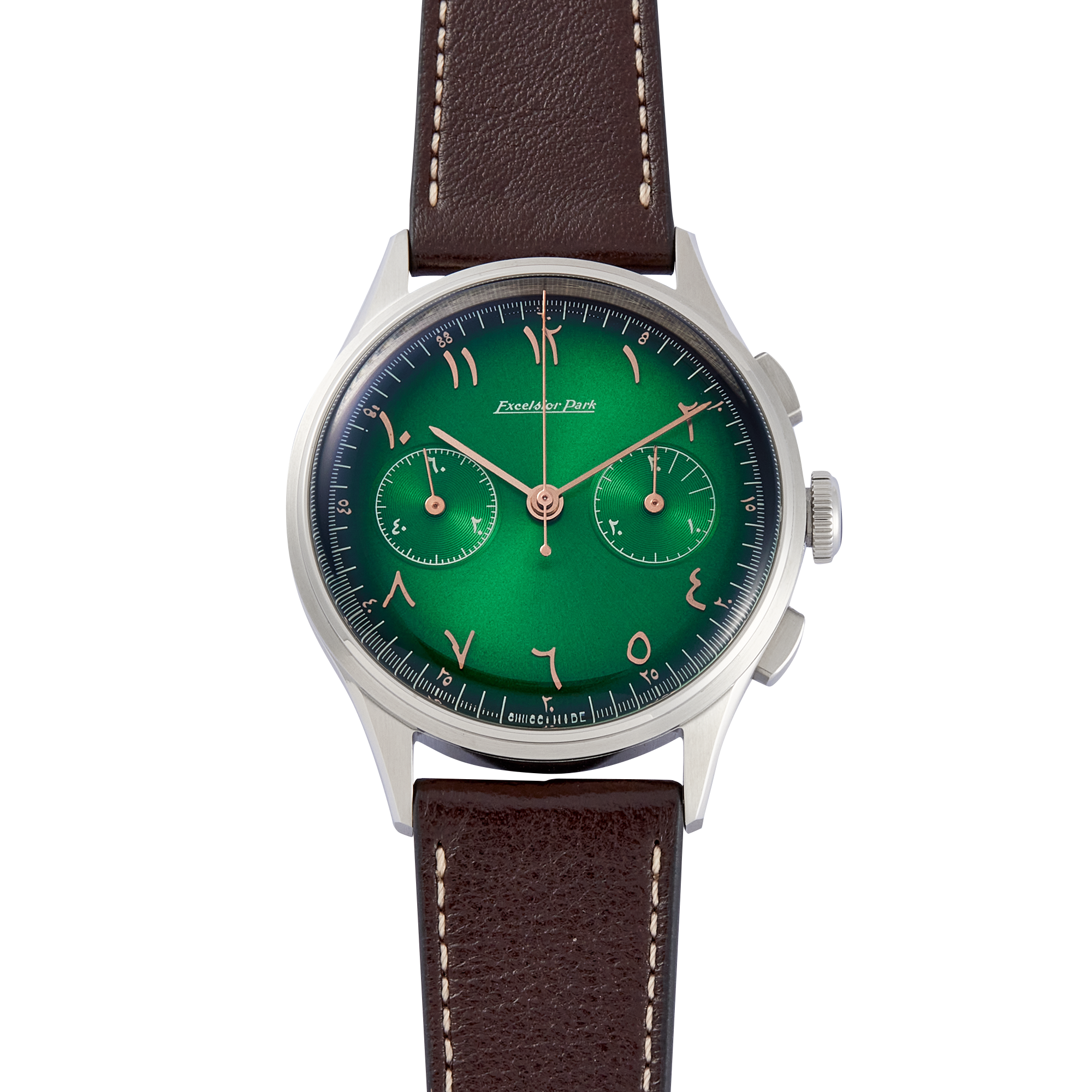 c43b47a237f7afc58d34936e56a1ee1d.webp Excelsior Park X Perpétuel 52nd UAE National Day Edition Steel Green Dial 39mm - Image 1