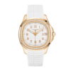 Aquanaut Luce Rose Gold Diamond White Dial 38mm