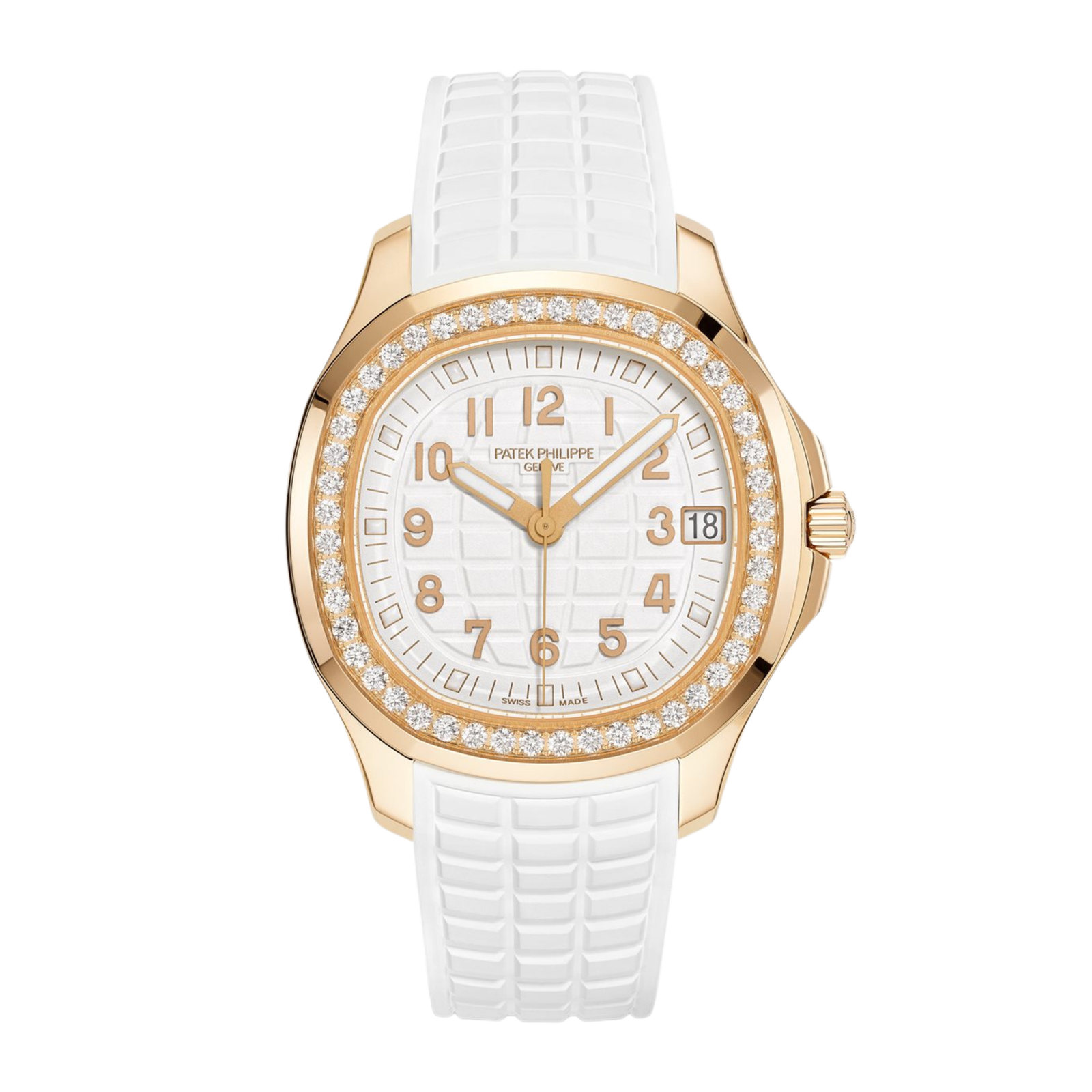 c482ee151f8c1ece25dfff74ac1bede1.png Aquanaut Luce Rose Gold Diamond White Dial 38mm - Image 1