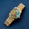Day-Date Yellow Gold Multi-Color Puzzle Dial 36mm - Image 3