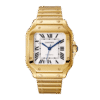 Santos de Cartier Yellow Gold White Dial 35mm