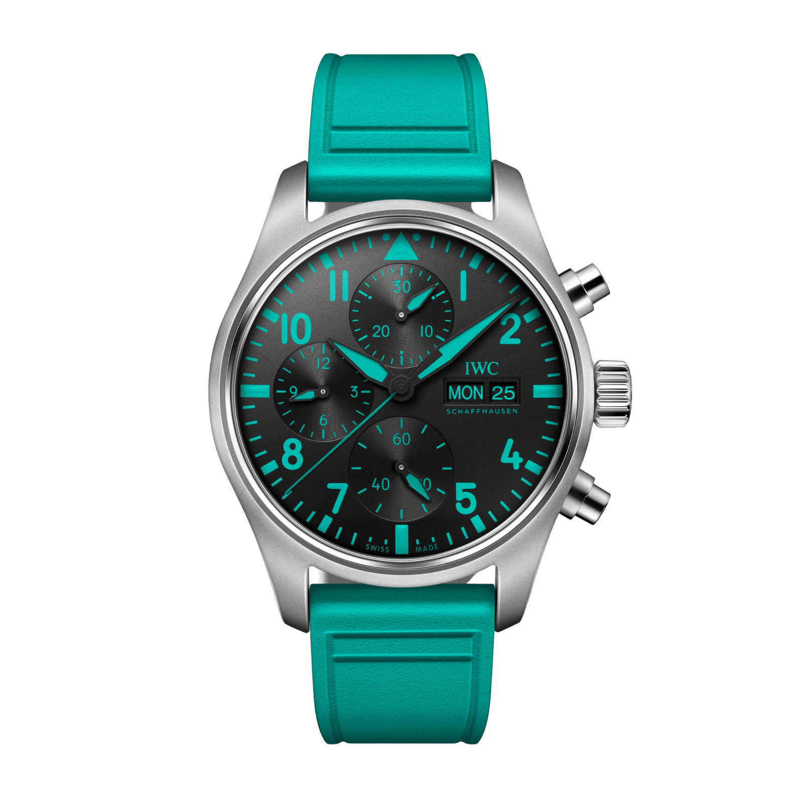 c6855456f28f66ef142c2750c72900ce.png Pilot's Watch Chronograph Mercedes-AMG Petronas Formula One Team Titanium Black Dial 41mm - Image 1