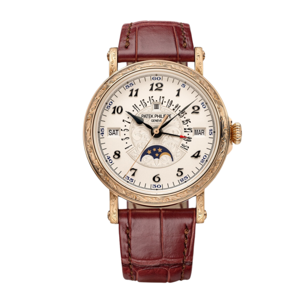 c75058ac8bfce6b67a8c733d7bfe18a8.webp Retrograde Perpetual Calendar Rare Handcrafts Rose Gold White Dial 38mm - Image 1