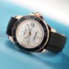 Yacht-Master Rose Gold Oysterflex Pave Dial 40mm - Image 2