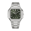Cubitus Date Steel Green Dial 45mm