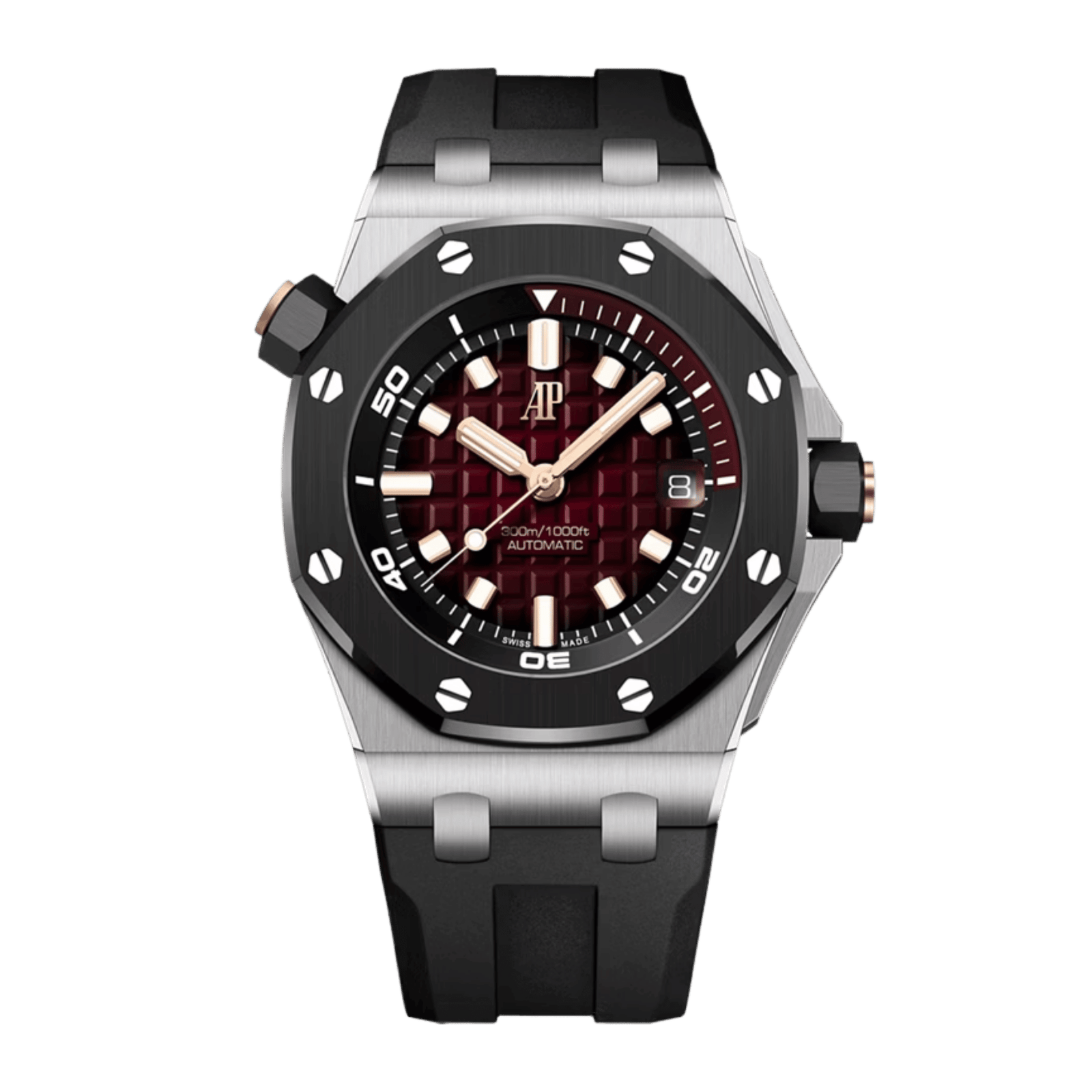 c8a1c7fcc4d93f5f92be13a8fd49652b.png Royal Oak Offshore Limited Edition White Gold Smoked Red Dial 42mm - Image 1