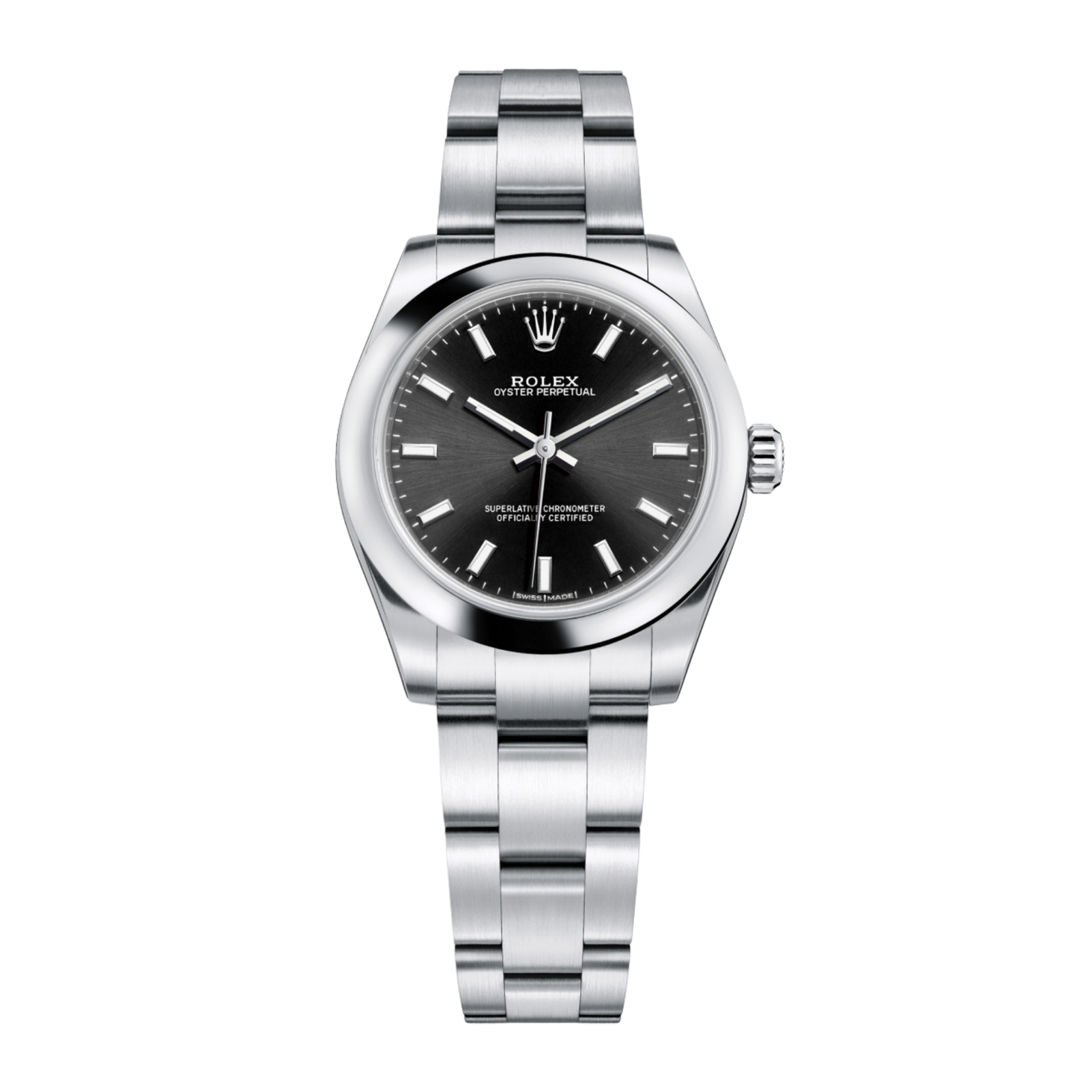 cc397450ba947b5c6bff7e8c4c18be3e.png Oyster Perpetual Steel Black Dial 31mm - Image 1
