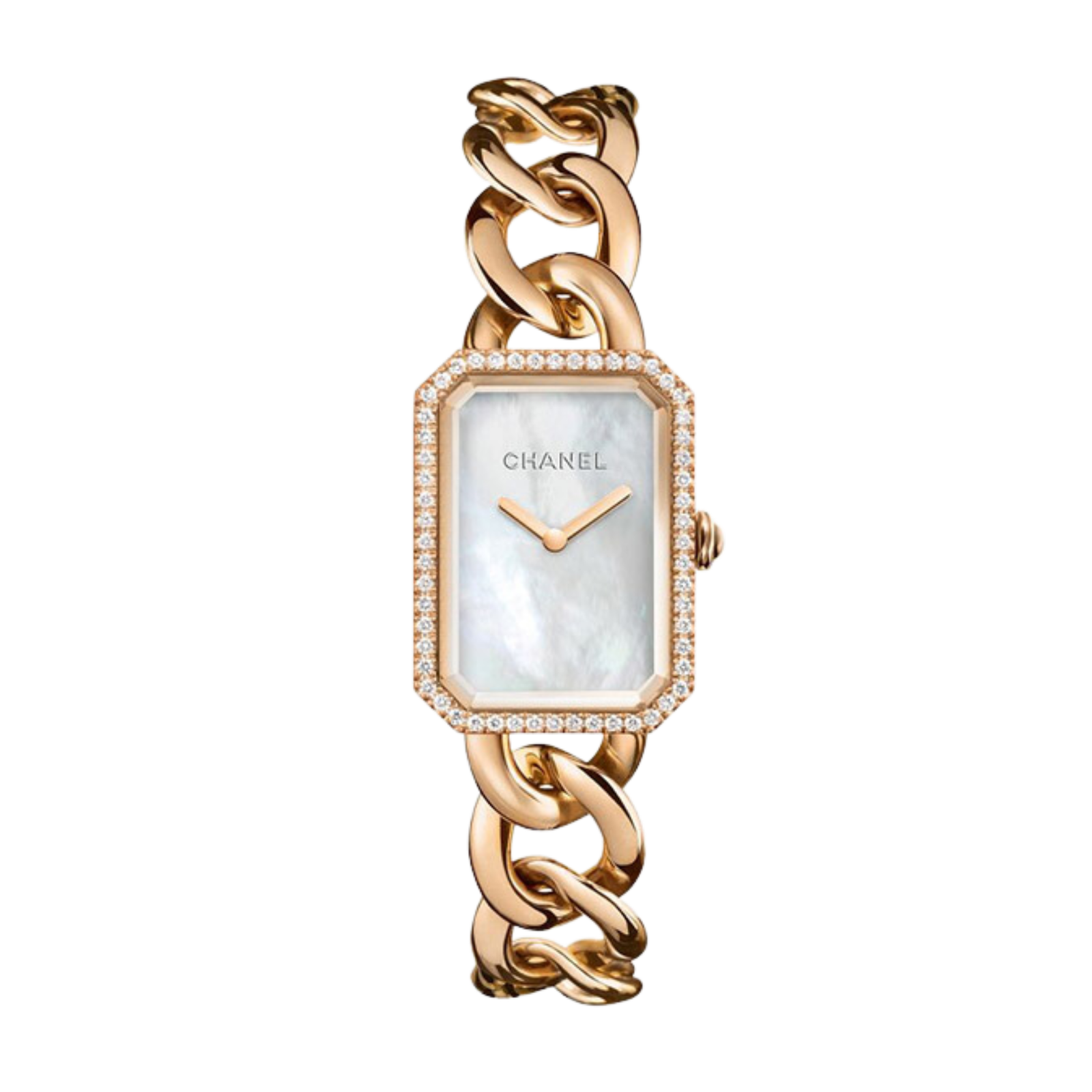 ce97090b3e7b5d028fd578688f96e598.png J12 Premiere Rose Gold Mother of Pearl Dial 20mm - Image 1