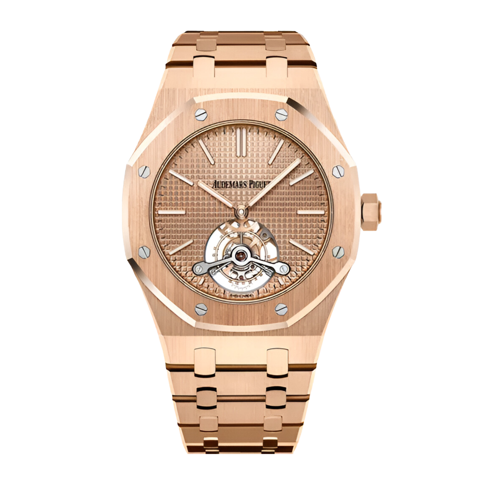 d01d0b8e3d1c878d6bbea714b806be22.png Royal Oak Ultra Thin Tourbillon Rose Gold Pink Dial 41mm - Image 1