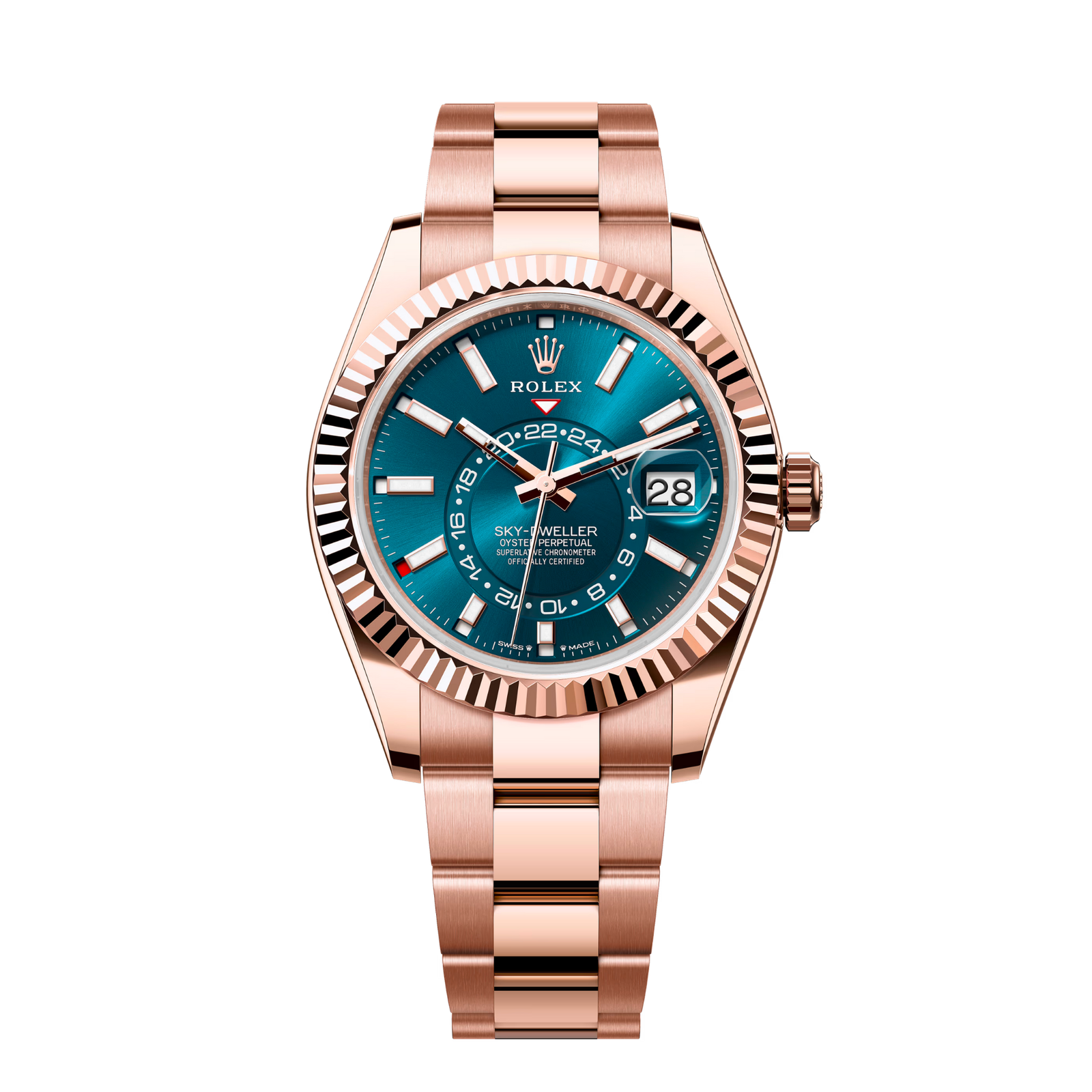 d28be0d2a188be4848ff8823f0e1667f.png Sky-Dweller Rose Gold Blue Dial 42mm - Image 1