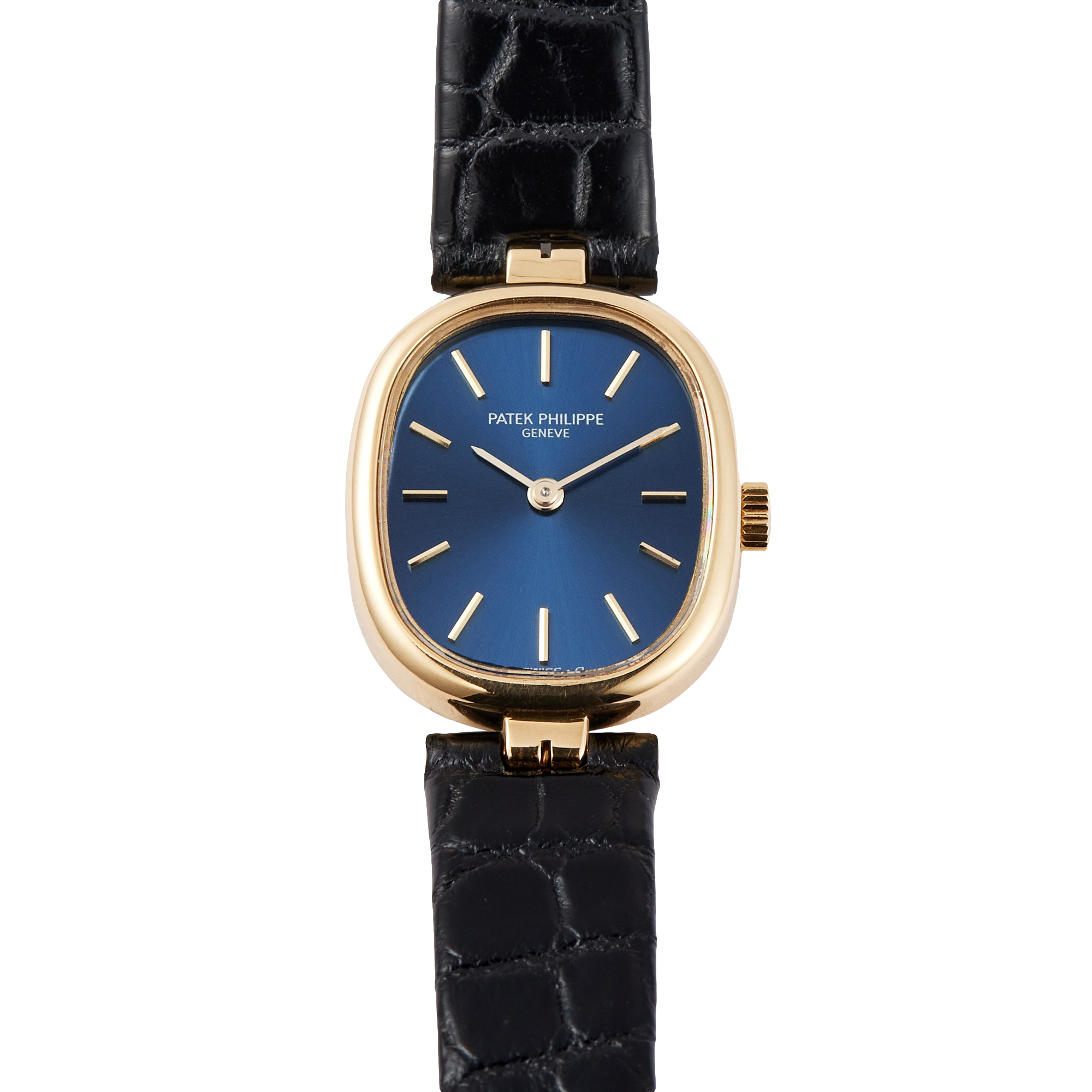 d2b214f454b2bb7e996839d2184abdcb.webp Vintage Ellipse Yellow Gold Blue Dial 19mm - Image 1