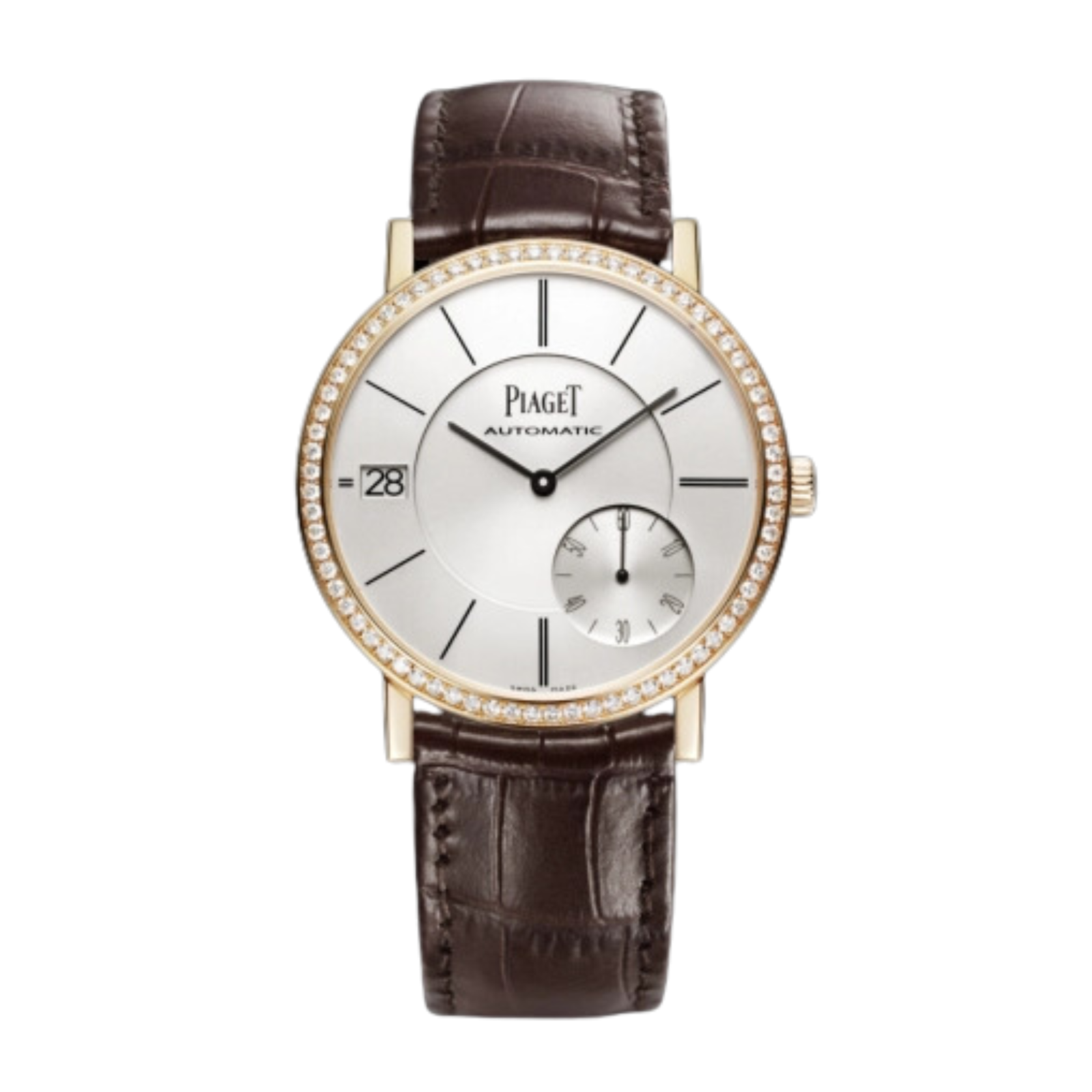 d372b4441dc294ba9e5e6bf16bba63ea.png Altiplano Ultra Thin Rose Gold Diamond Silver Dial 40mm - Image 1
