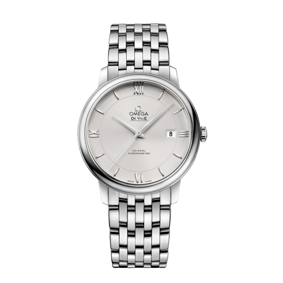 d66d326add2795ee714a4e1c59ac8015.webp De Ville Prestige Steel Silver Dial 39mm - Image 1