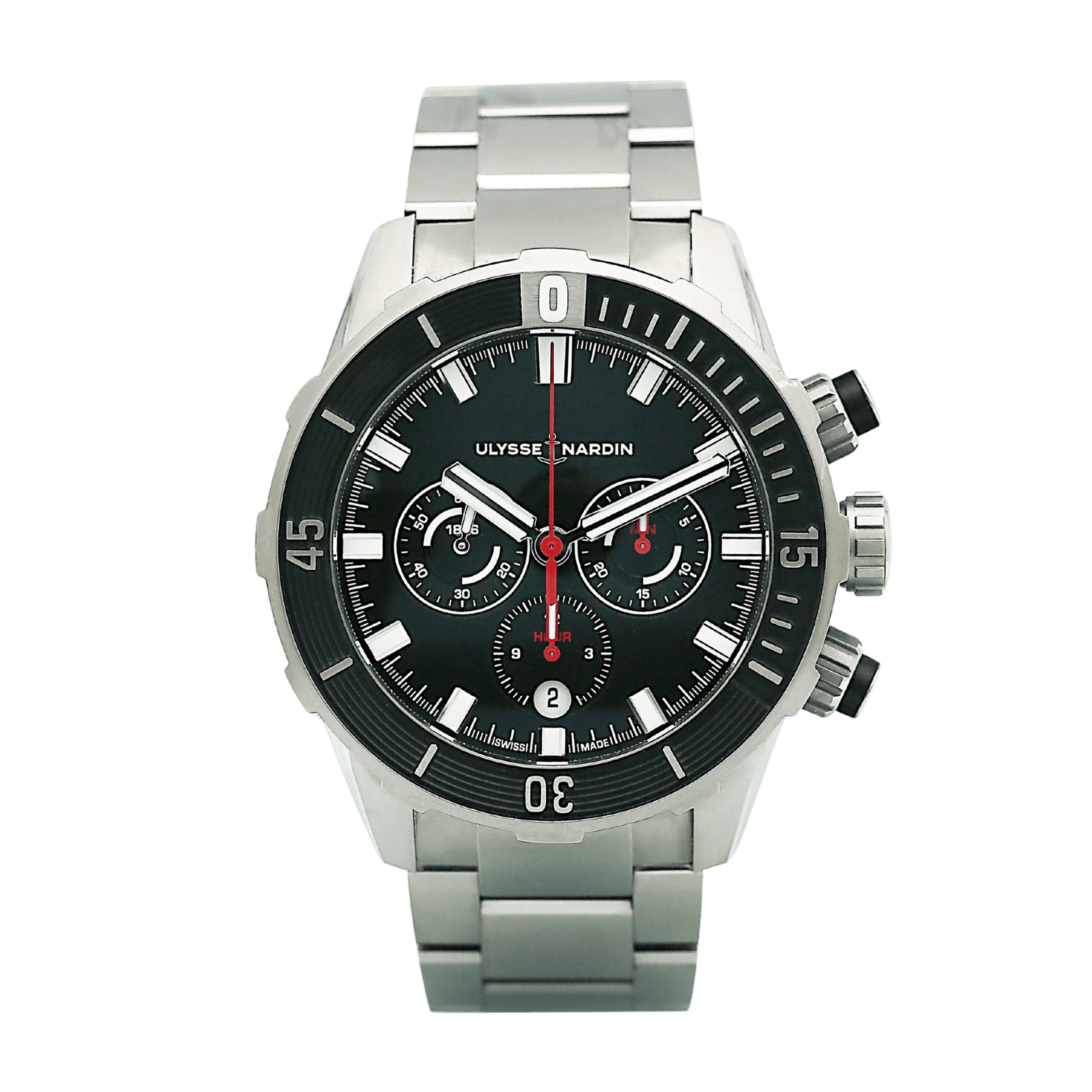 d7260791f06db31f3e09a8f711800fd2.png Diver Chronograph Titanium Black Dial 44mm - Image 1