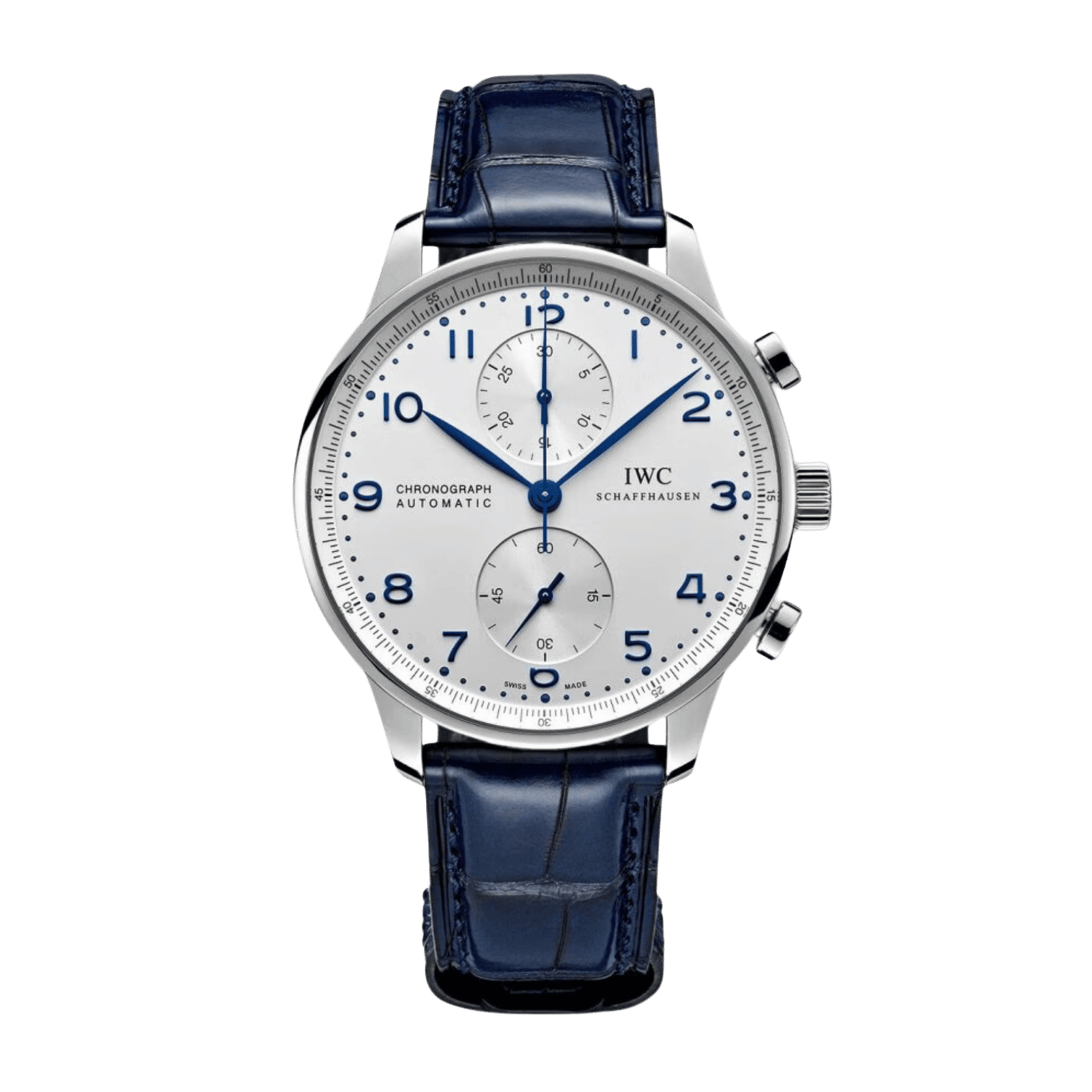 d74e7d96fd493ea831f8f43deae8825d.png Portugieser Chronograph Steel Silver Dial 41mm - Image 1