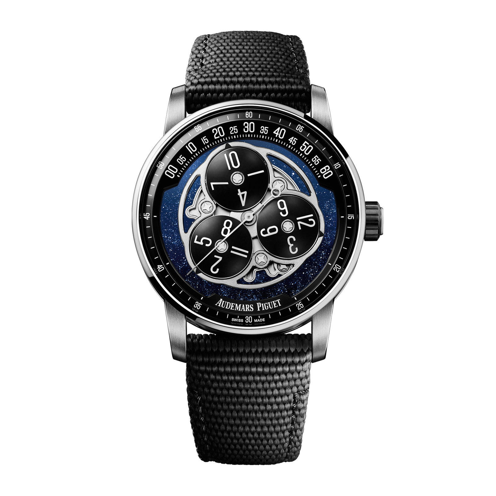 d75235000745b93dd916ab8eee591478.png Code 11.59 Starwheel White Gold Blue Dial 41mm - Image 1
