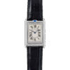 Tank Basculante Steel White Dial 26mm