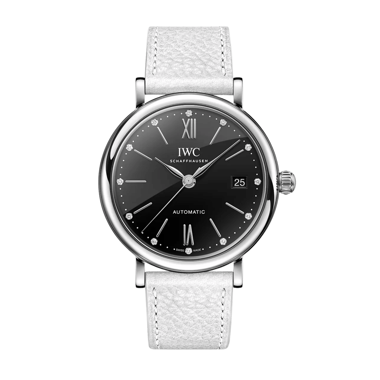 d8b0fa5bce4b61007a43b7e2c7c6adbe.png Portofino Steel Black Dial 37mm - Image 1