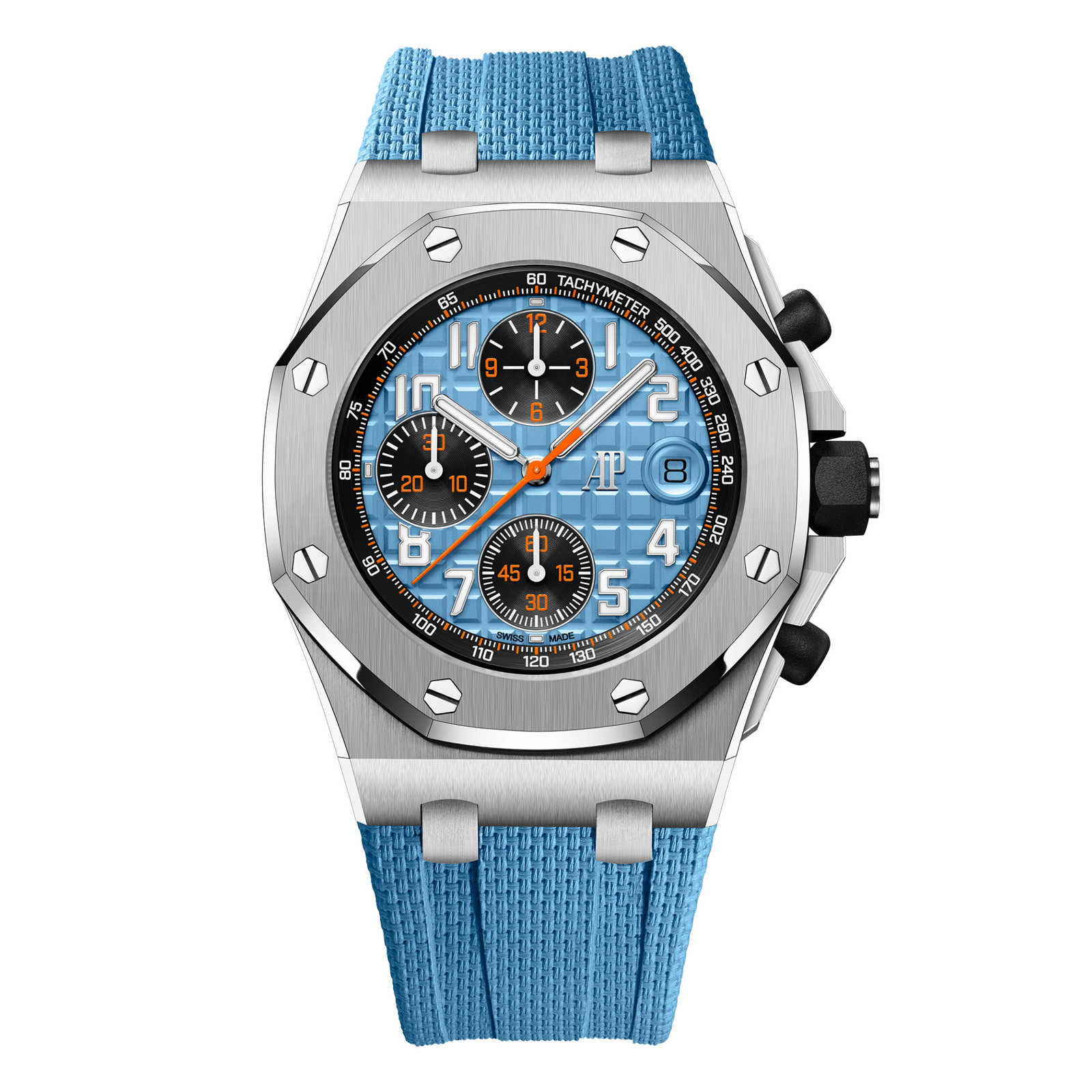 d8c0f9053cad2dbf7b8e57f15f13cddf.png Royal Oak Offshore Steel Blue Dial 42mm - Image 1