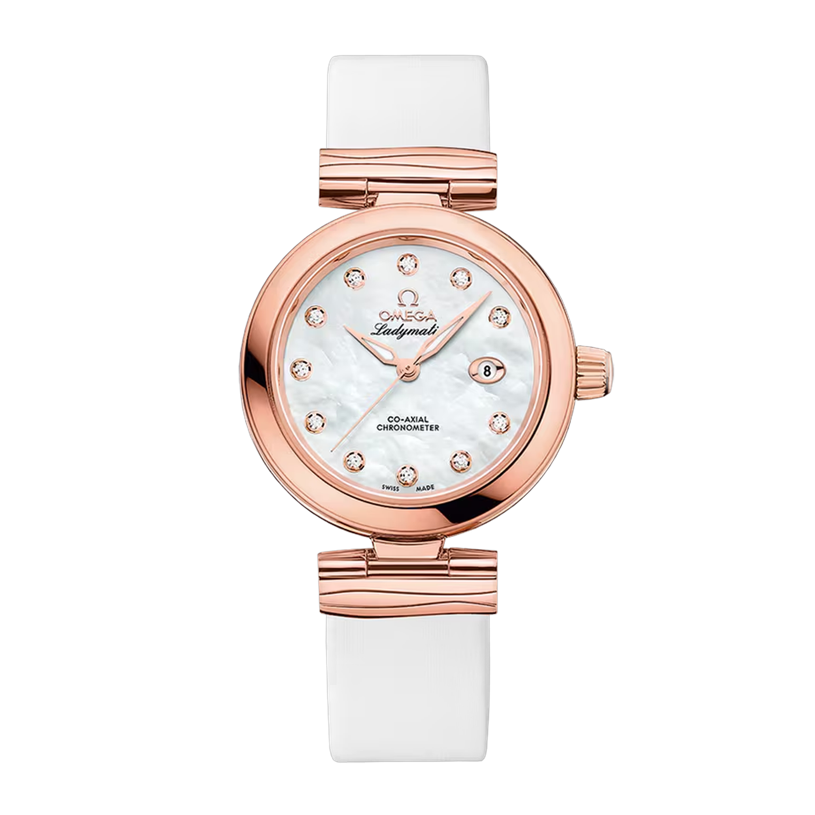d903f0edfd52f105660ec758f730ebd1.png LadyMatic Rose Gold Mother of Pearl Dial 34mm - Image 1