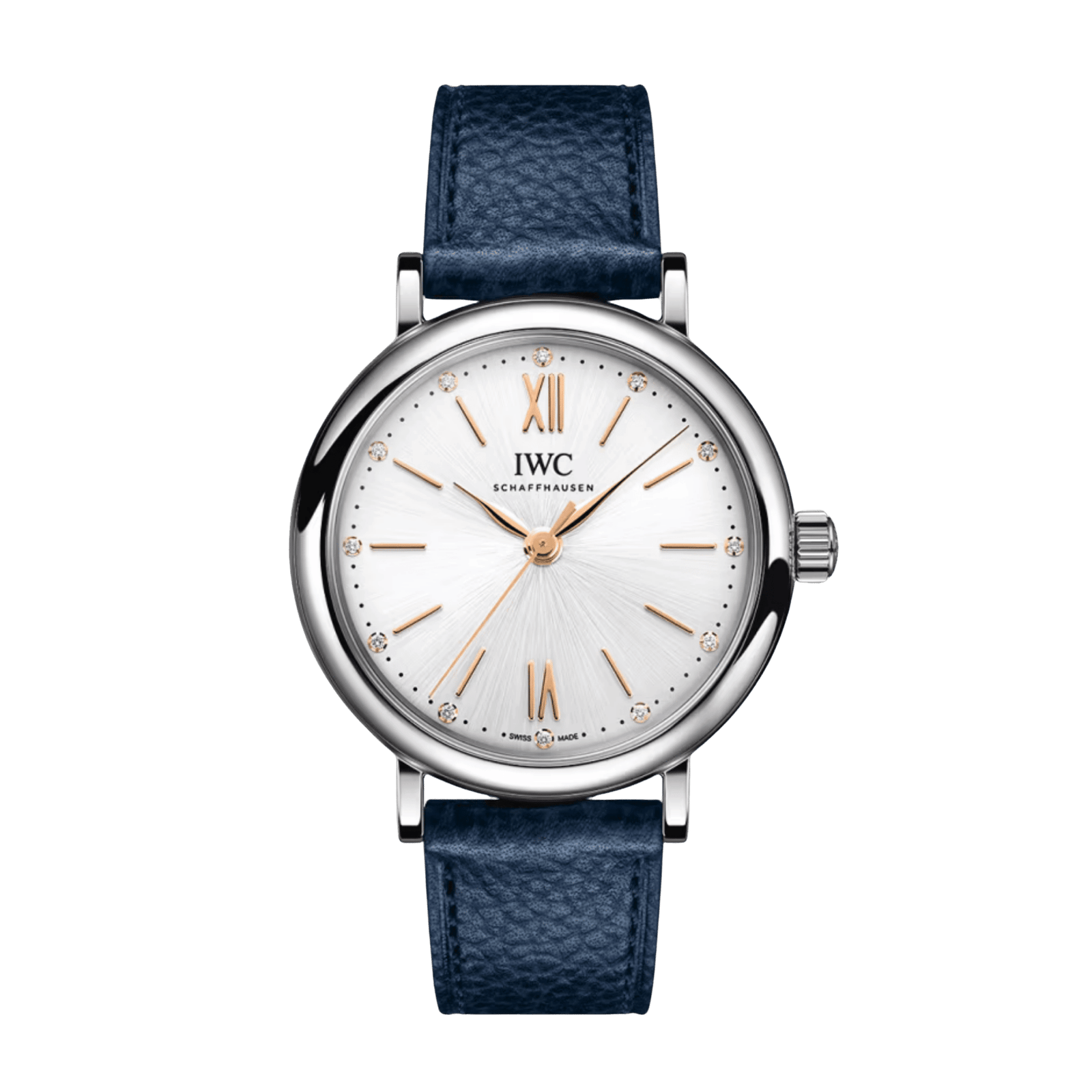 d988243a93d5527ebdabe4e6b09f57ae.png Portofino Steel Silver Dial 34mm - Image 1