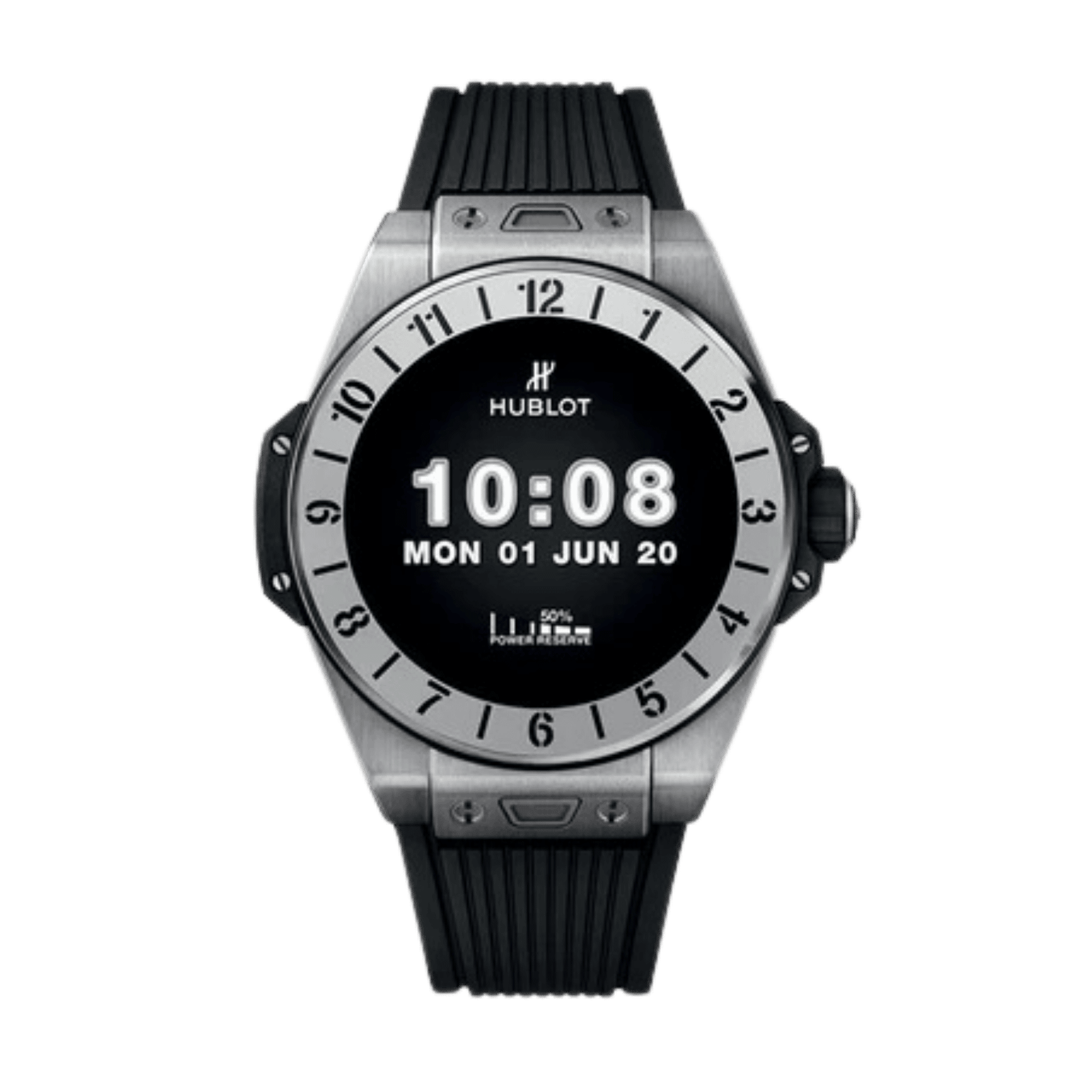 dc00544f82cec0497d92b7f702f13759.png Big Bang Quartz Titanium Black Dial 42mm - Image 1