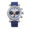 London Chronograph Triple Date Titanium Blue Dial 42mm