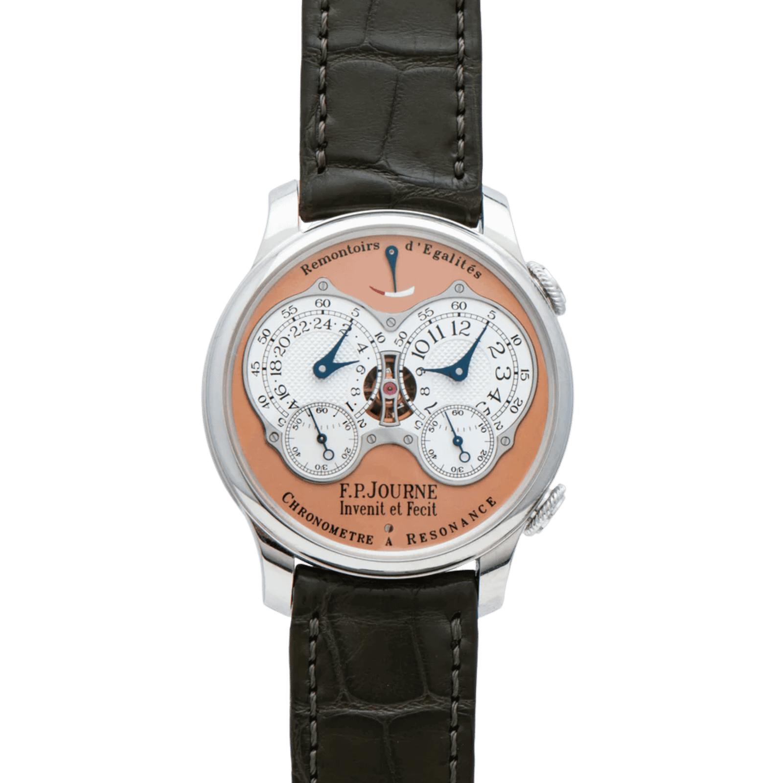 dc61ec8536da1f45fecf2398b58009c8.png Chronomètre à Résonance Platinum Salmon Dial 40mm - Image 1