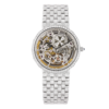 Patrimony Squelette White Gold Diamond Skeleton Dial 34mm