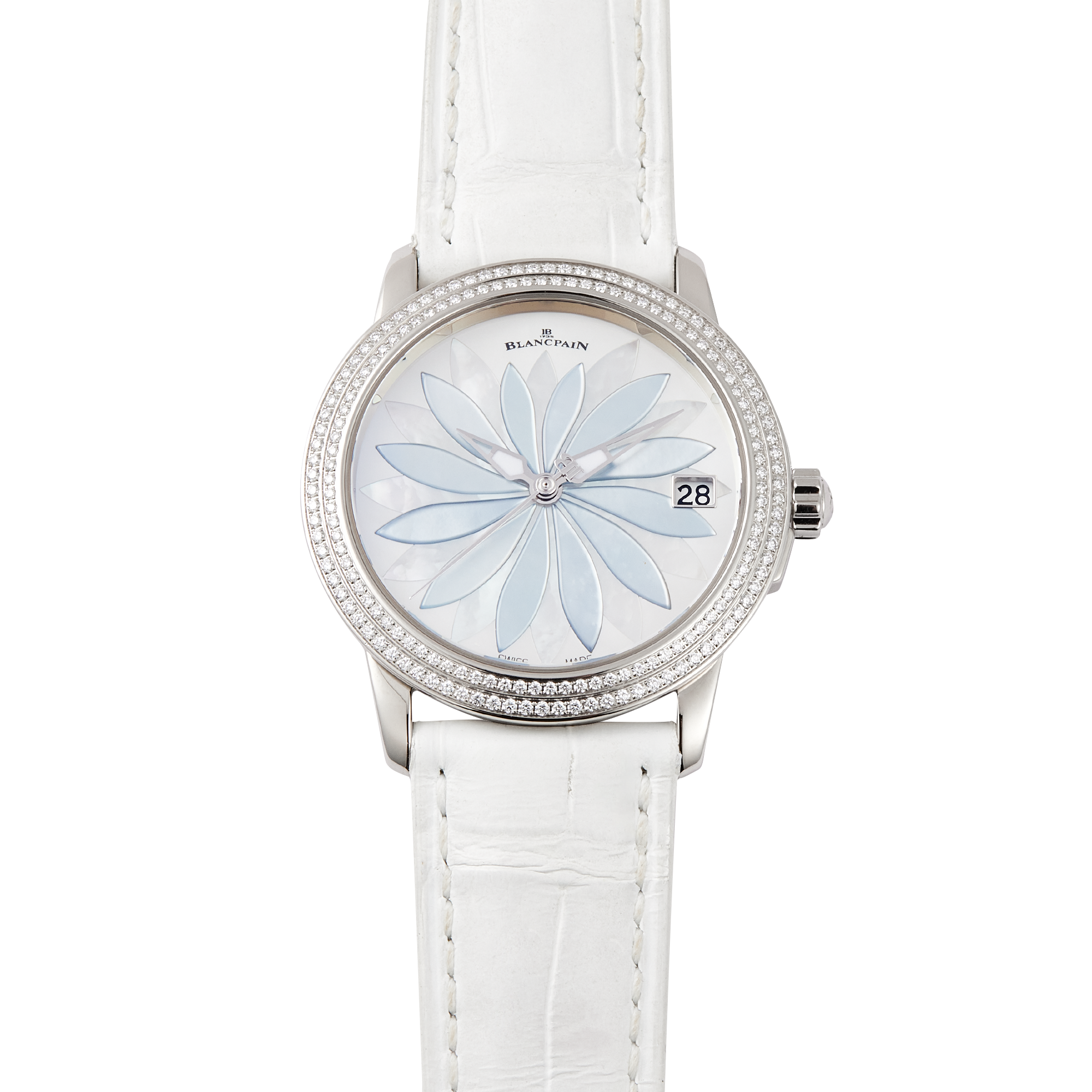 dcf63770a0763763c84ab5e8cc50fca1.webp Ladybird White Gold Diamond Mother of Pearl Dial 34mm - Image 1