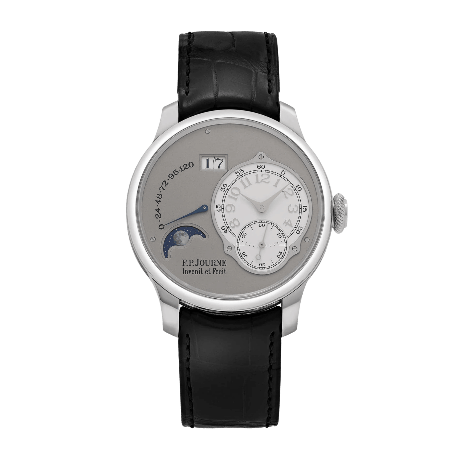 dd1bea97e98c8a638d3996f2c4f38781.png Octa Lune Platinum Grey DIal 40mm - Image 1